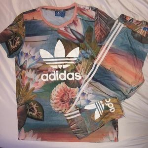 Tropical Adidas Outfit